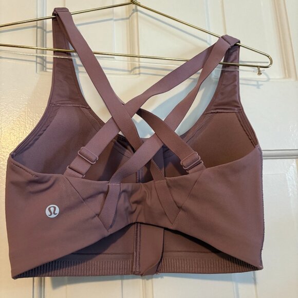 Lululemon Energy Zip-Front Bra *High-Support, B–G Cups - 32D - Picture 6 of 8